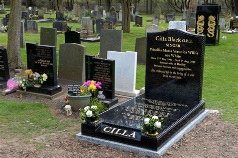 Cilla Black's grave gets a headstone - Liverpool Echo