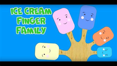 Finger Family Ice Cream | Finger Family Song | Rhymes for Kids | - YouTube