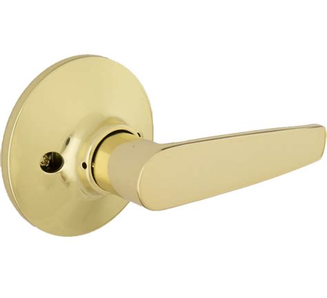 Defiant Olympic Polished Brass Dummy Door Lever | The Home Depot Canada