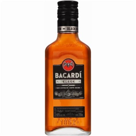 Bacardi Black Dark Rum, 200 mL - Kroger