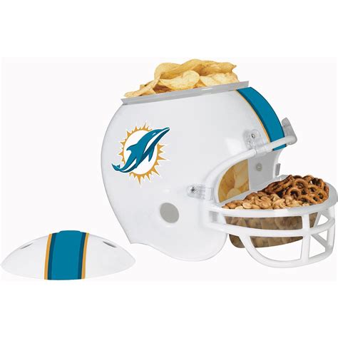 Miami Dolphins Snack Helmet | Football Snack Helmets