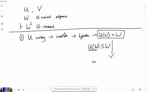 SOLVED:Prove that if T is a unitary operator on a finite-dimensional ...