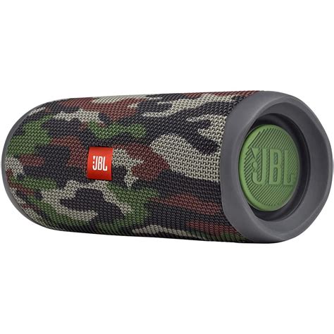 JBLFLIP5 JBL FLIP 5, Waterproof Portable Bluetooth Speaker Camouflage, Squad