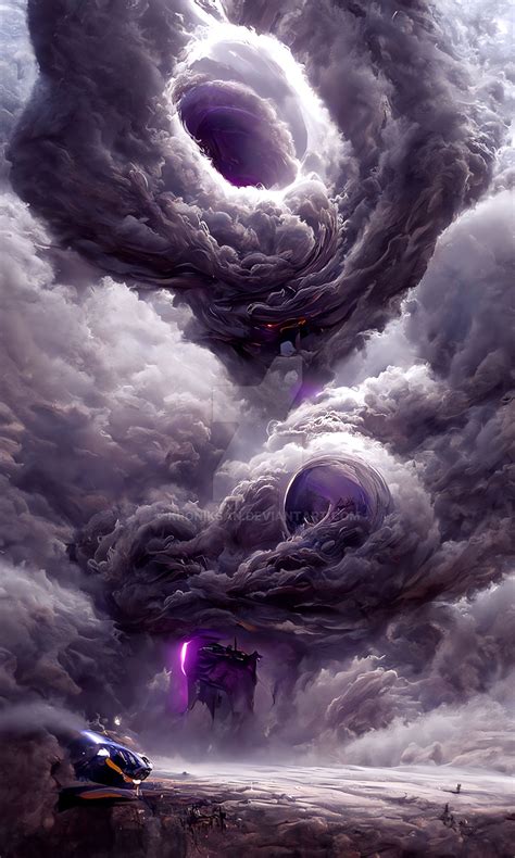 Purple vortex (made with AI) by kroniksan on DeviantArt