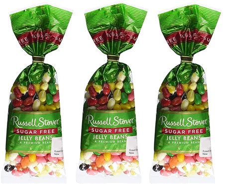 Russell Stover Sugar Free Jelly Beans 7 oz. Bags (3 Pack) - Walmart.com ...