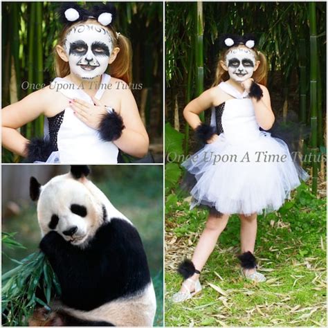 Panda Costume Panda Tutu Dress Kids Panda Dress Little - Etsy