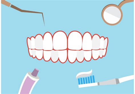 Dental theme background 84300 Vector Art at Vecteezy