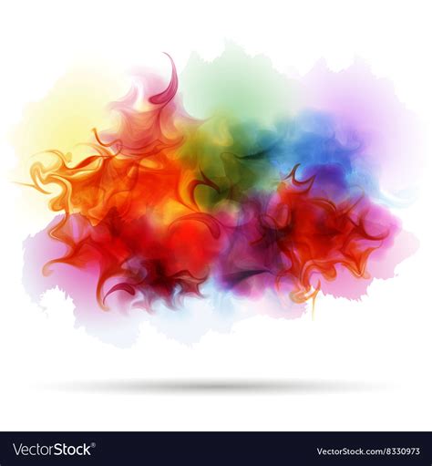 Rainbow Smoke Abstract Backgrounds