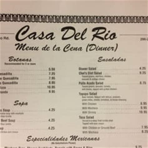 Casa Del Rio Mexican Restaurant - Mexican - Tucson, AZ - Yelp