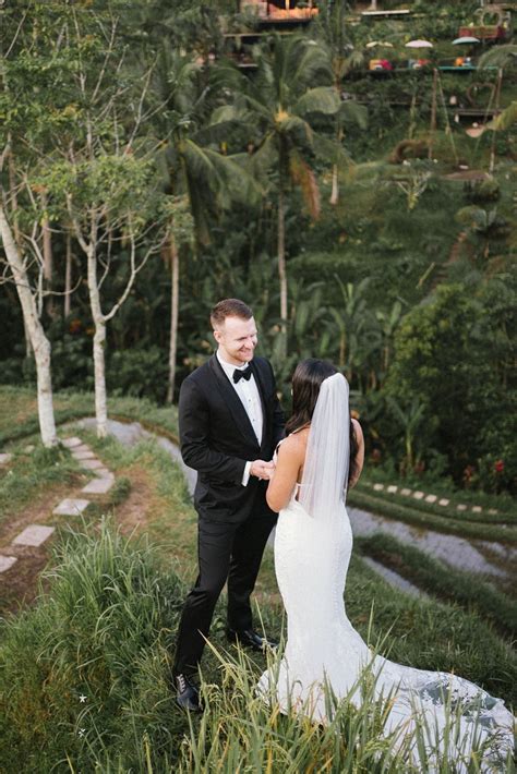 A Dream Elopement In Front Of A Waterfall In Bali For $2.9K