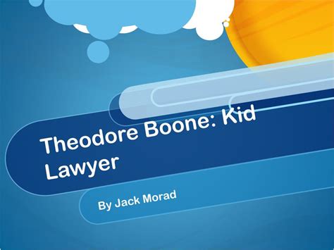 PPT - Theodore Boone: Kid Lawyer PowerPoint Presentation, free download ...