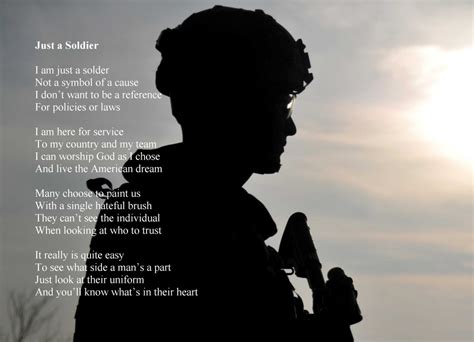 Just A Soldier - Sacred Poems - inspirational poetry books