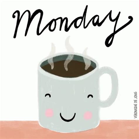 Happy Monday Mondays GIF - Happy Monday Mondays Coffee - Discover & Share GIFs Coffee Gif ...