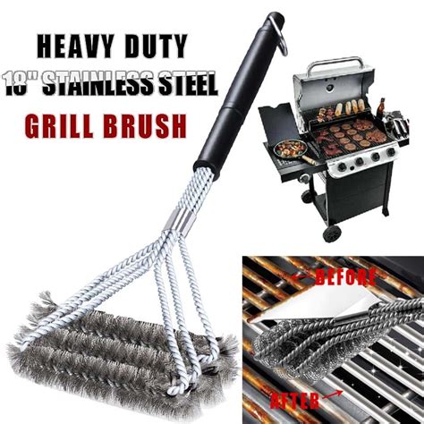 Magicfly BBQ Grill Brush with Stainless Steel Best Grill Brush Scraper ...