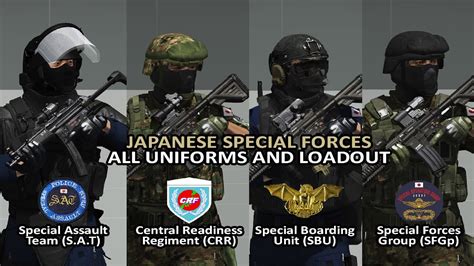 6 Deadliest Japanese Special Forces, Uniforms and Loadout #military - YouTube