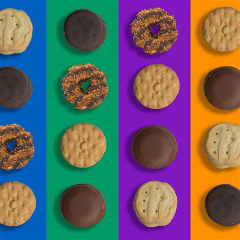 Every Girl Scout Cookie, Ranked | Girl scout cookies flavors, Girl ...