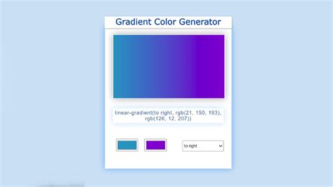 Gradient Color Generator at Terri Lukasik blog