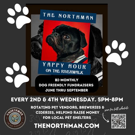 Yappy Hour at The Northman | 09/27/2023 | Choose Chicago