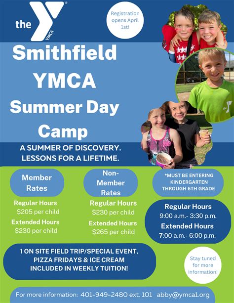 YMCA Summer Camp | Smithfield YMCA