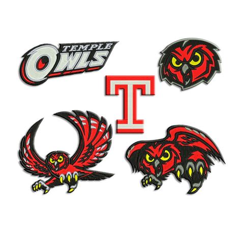 Temple Owls - Machine Embroidery designs and SVG files