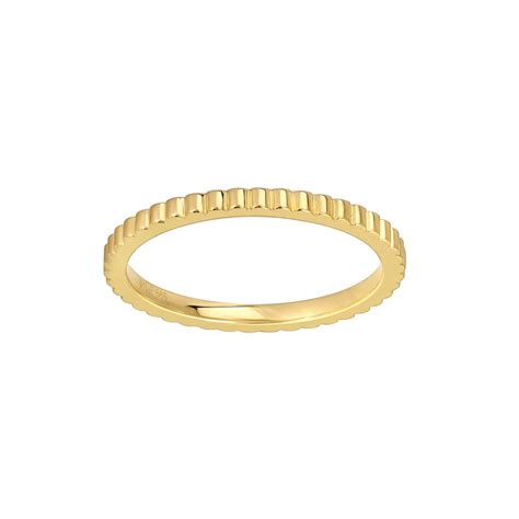 Fluted Gold Ring– AMO Jewelry