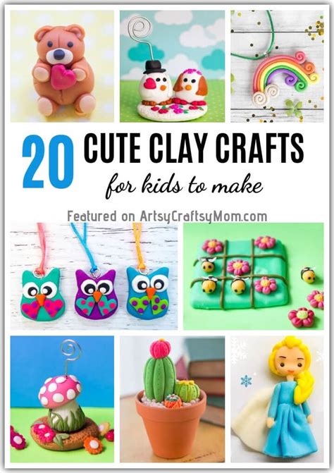 Cute Easy Clay Ideas For Beginners / Easy craft projects for boy scout ...