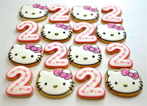 Hello Kitty Cookies by Kelley Hart Custom Cookies in 2023 | Custom cookies, Hello kitty cookies ...