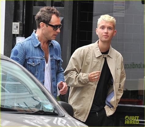 Jude Law Steps Out with His Model Son Rafferty in London!: Photo ...