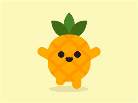 Pineapple by byRemo on Dribbble
