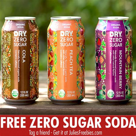 Free DRY Zero Sugar Organic Sodas with Mom's Meet - Julie's Freebies