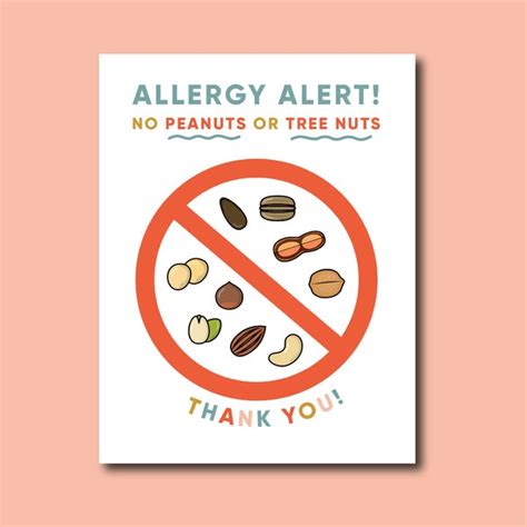 Tree Nut Allergy - Etsy