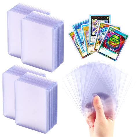 Buy 100 Counts TopLoaders Card Sleeves, Penny Sleeves for Trading Cards Top Loader Card for ...