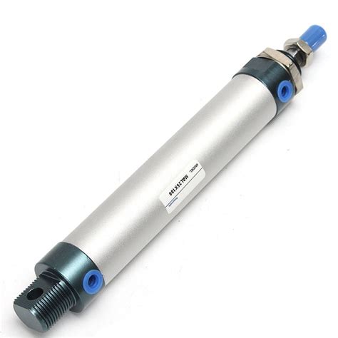 double acting pneumatic air cylinder bore 25mm stroke 100mm light type 430n Sale - Banggood.com