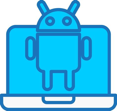 Android Vector Icon 16366960 Vector Art at Vecteezy