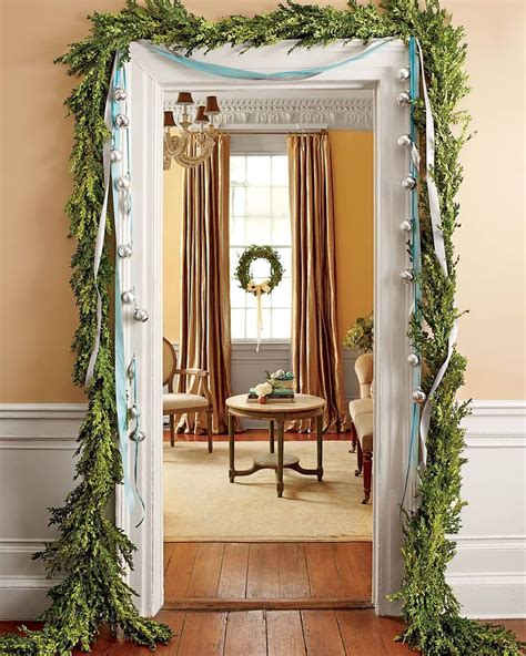 Christmas Garland Window Treatments – HOMYSTYLE