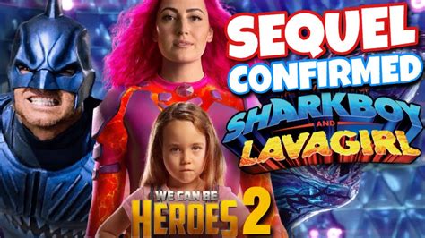 We Can Be Heroes 2 CONFIRMED (Sharkboy & Lavagirl 3) - YouTube