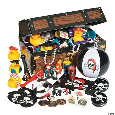 Pirate Treasure Chest Toy Assortment | Oriental Trading