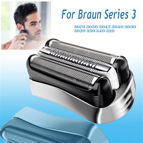 Electric Shaver Head Replacement Foil Head For Braun Series 3 32S 3070 ...