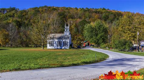 Autumn in Vermont - Late afternoon in West Arlington Vermont