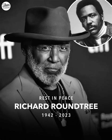 Richard Roundtree, an icon in blaxploitation cinema with his iconic role in the Shaft movie ...