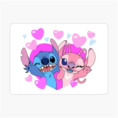 Cute Drawings Of Stitch And Angel - Gsm Repairz