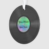 Fake Custom Vinyl Record Ornament | Zazzle