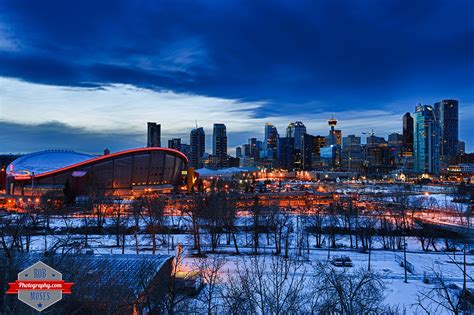 Calgary Alberta Canada Winter Skyline by Rob Moses - Photo 63039397 / 500px