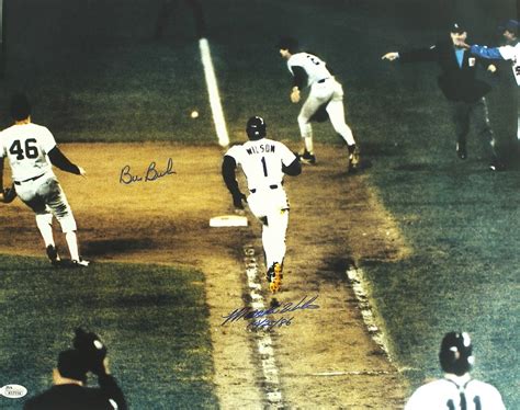 Bill Buckner & Mookie Wilson Signed Mets 1986 World Series 16x20 Photo ...