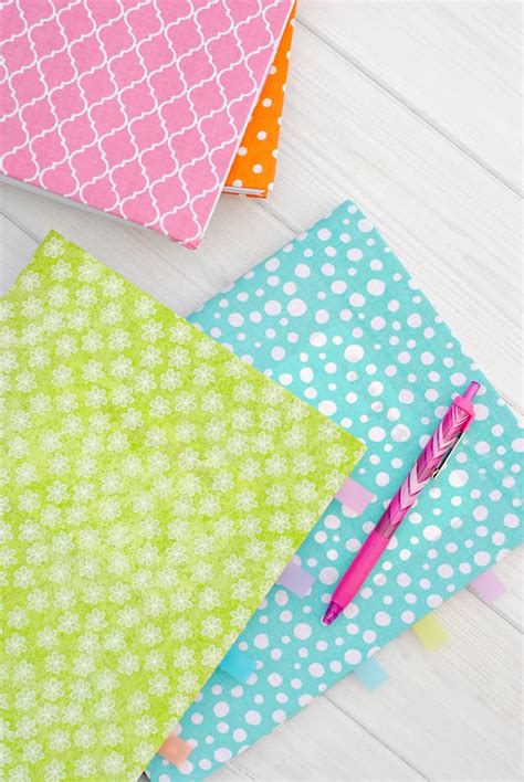 30 DIY Gorgeous & Easy DIY Notebook Covers