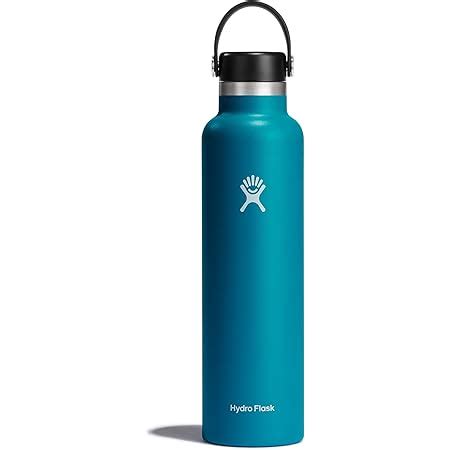 HYDRO FLASK - Water Bottle 709 ml (24 oz) - Vacuum Insulated Stainless Steel Water Bottle with ...
