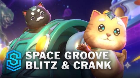 Space Groove Blitzcrank Wild Rift Skin Spotlight - YouTube