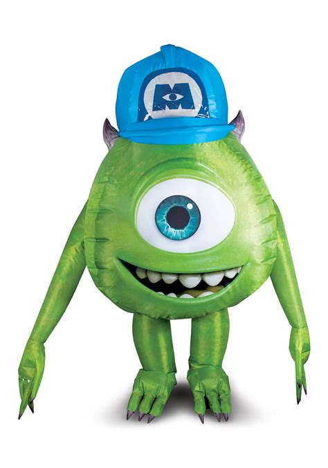 Fantasia inflável de Mike Wazowski da Monstros S.A- Monsters Inc Mike