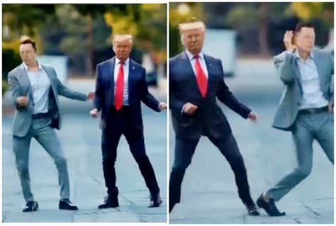 WOW! Elon Musk, Donald Trump Dance To 'Stayin' Alive' Is Viral On Internet | Watch