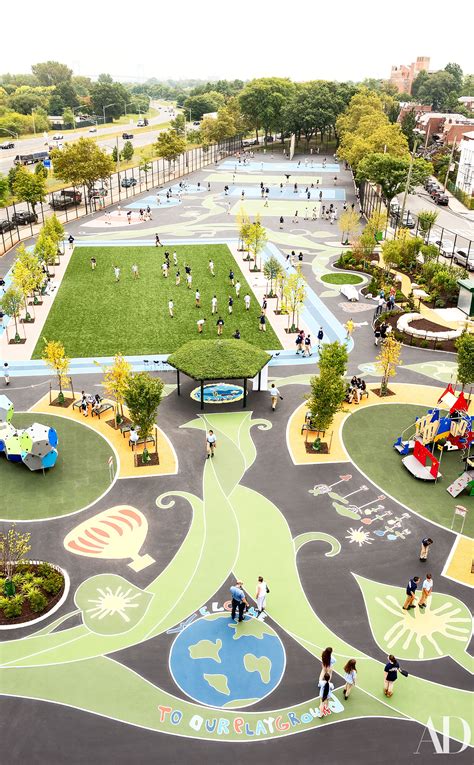 This Playground In The Bronx Just Got An Impressive Makeover | Architectural Digest